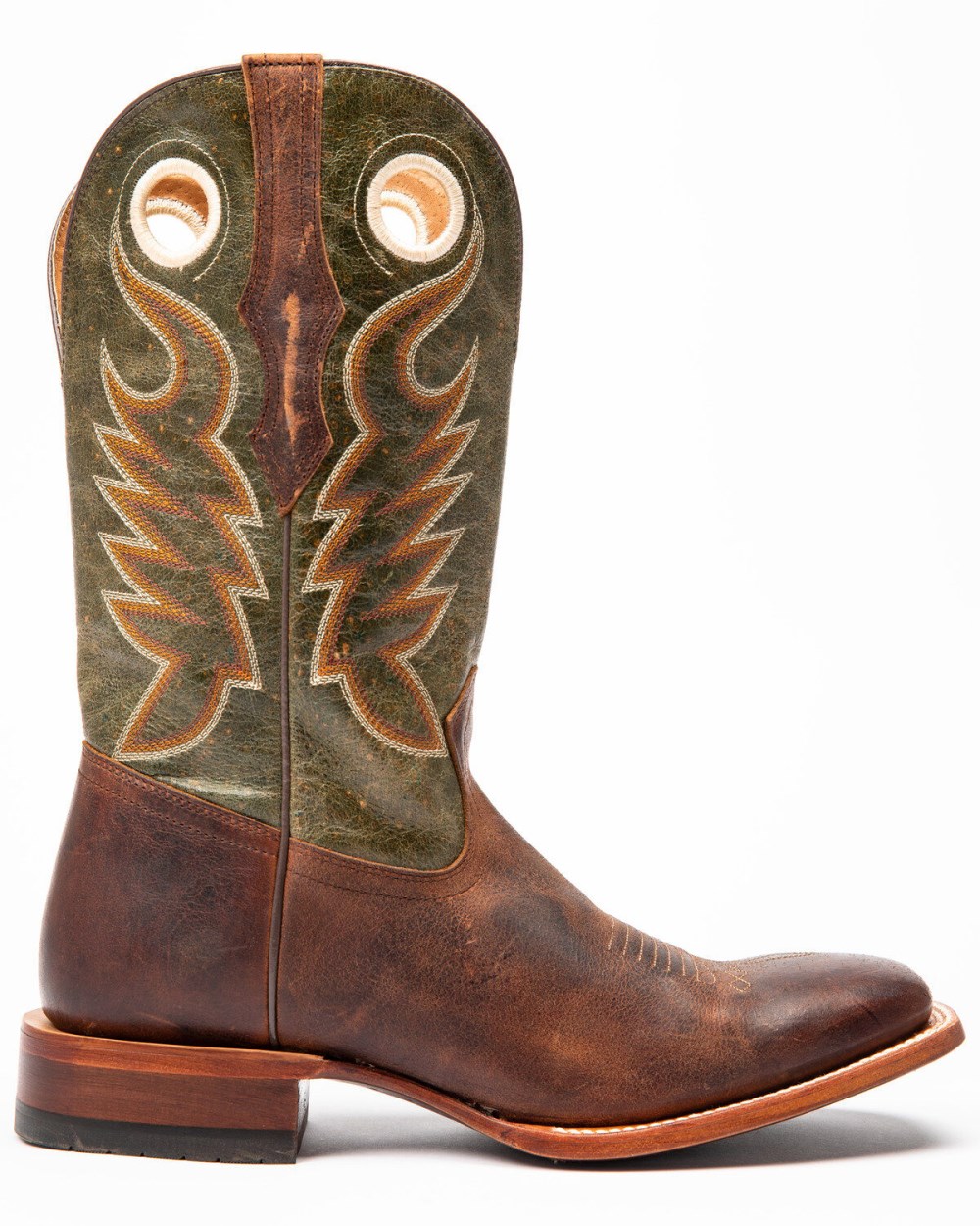 Cody James - Men's Union Xero Gravity Western Performance Boots - Broad Square Toe | Green Cody James - Men's Union Xero Gravity Western Performance Boots - Broad Square Toe | Green