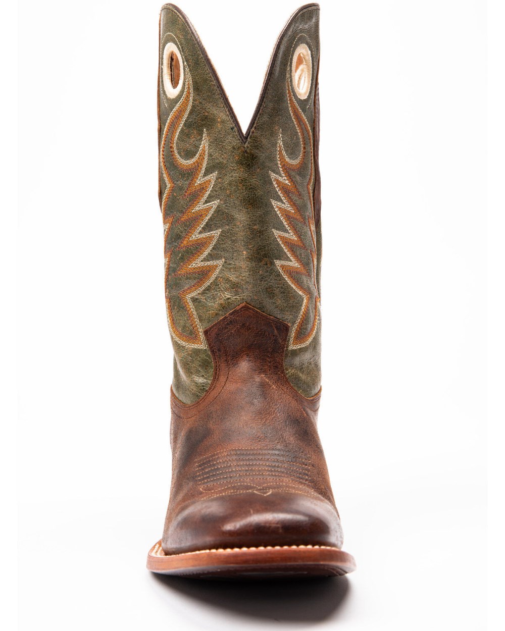 Cody James - Men's Union Xero Gravity Western Performance Boots - Broad Square Toe | Green Cody James - Men's Union Xero Gravity Western Performance Boots - Broad Square Toe | Green