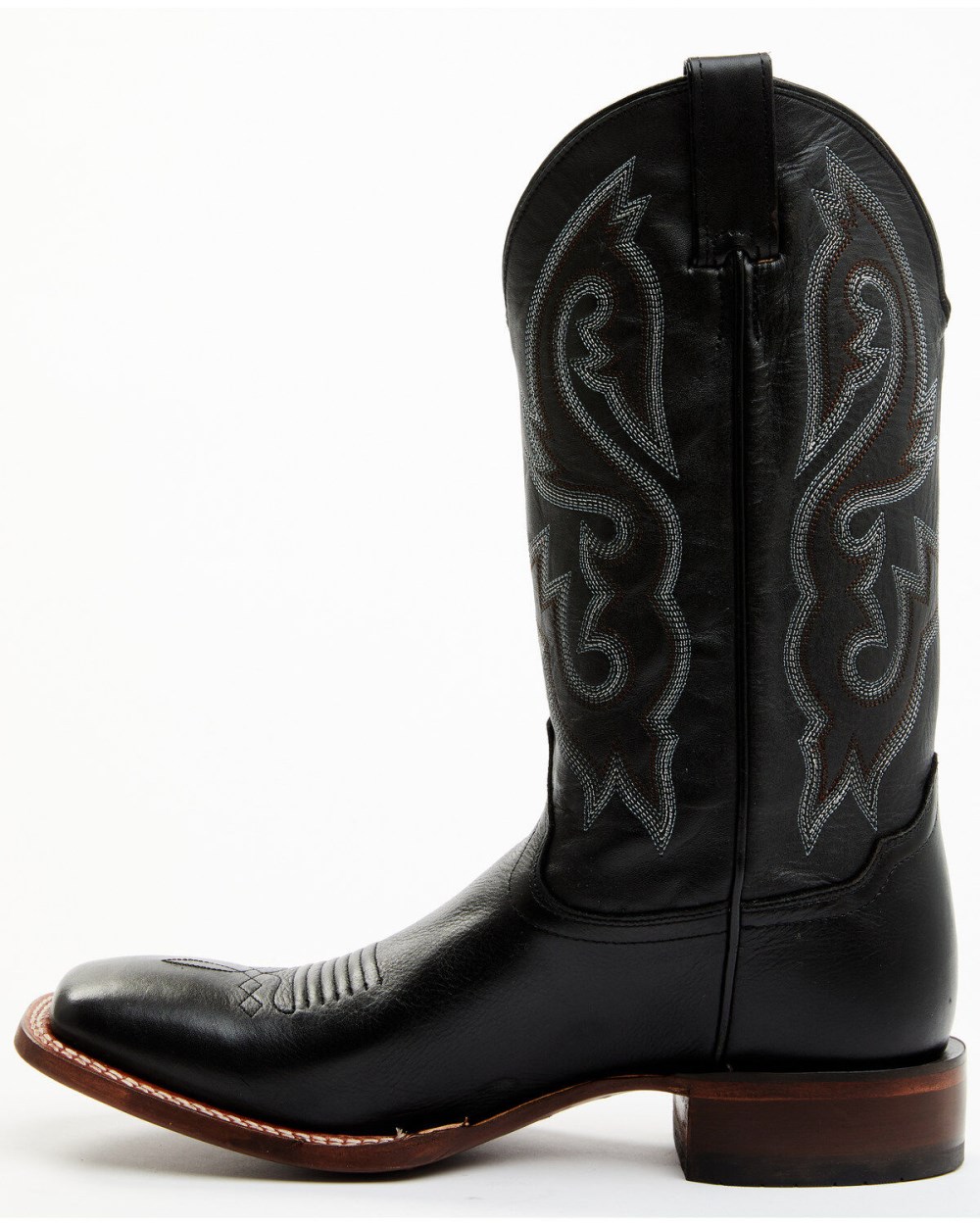 Cody James - Men's Square Toe Stockman Boots | Black
