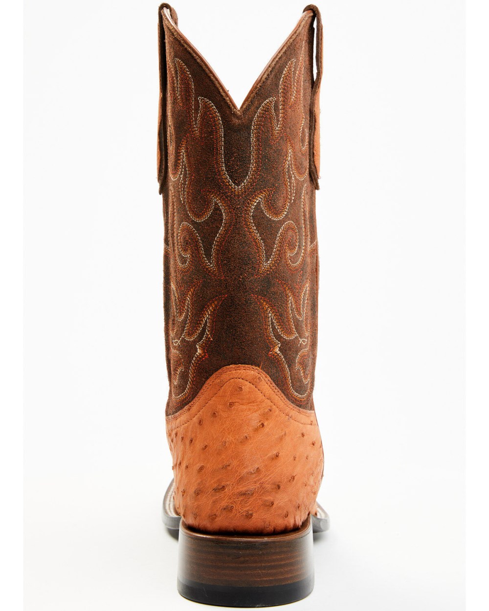 Cody James - Men's Exotic Full Quill Ostrich Western Boots - Broad Square Toe | Tan