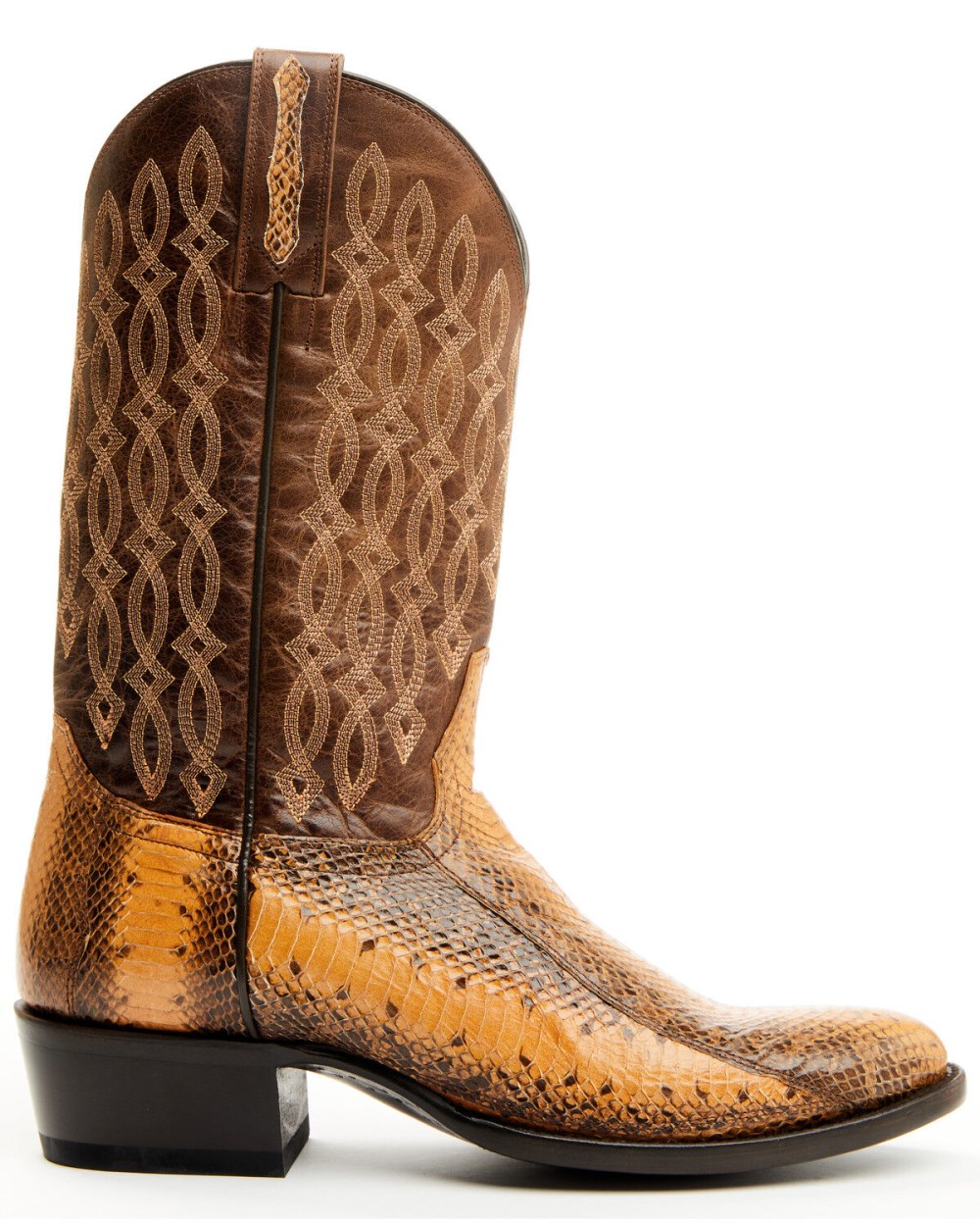 Cody James - Men's Exotic Water Snake Western Boots - Round Toe | Brown Cody James - Men's Exotic Water Snake Western Boots - Round Toe | Brown