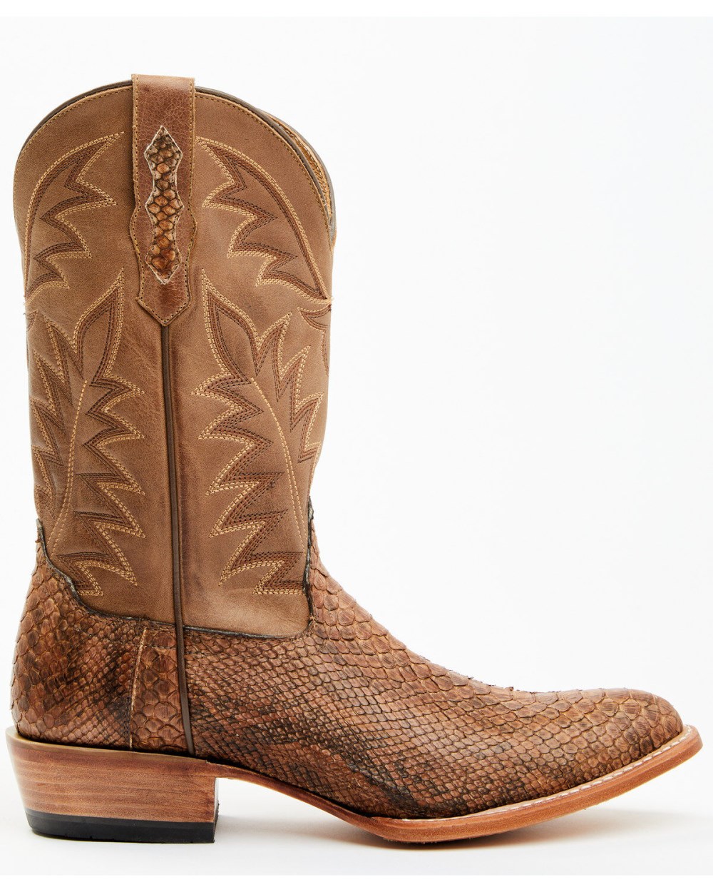 Cody James - Men's Exotic Python Western Boots - Round Toe | Brown Cody James - Men's Exotic Python Western Boots - Round Toe | Brown