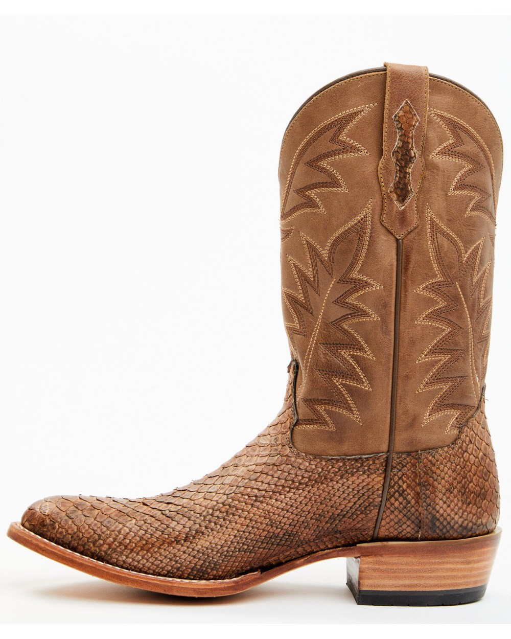 Cody James - Men's Exotic Python Western Boots - Round Toe | Brown Cody James - Men's Exotic Python Western Boots - Round Toe | Brown