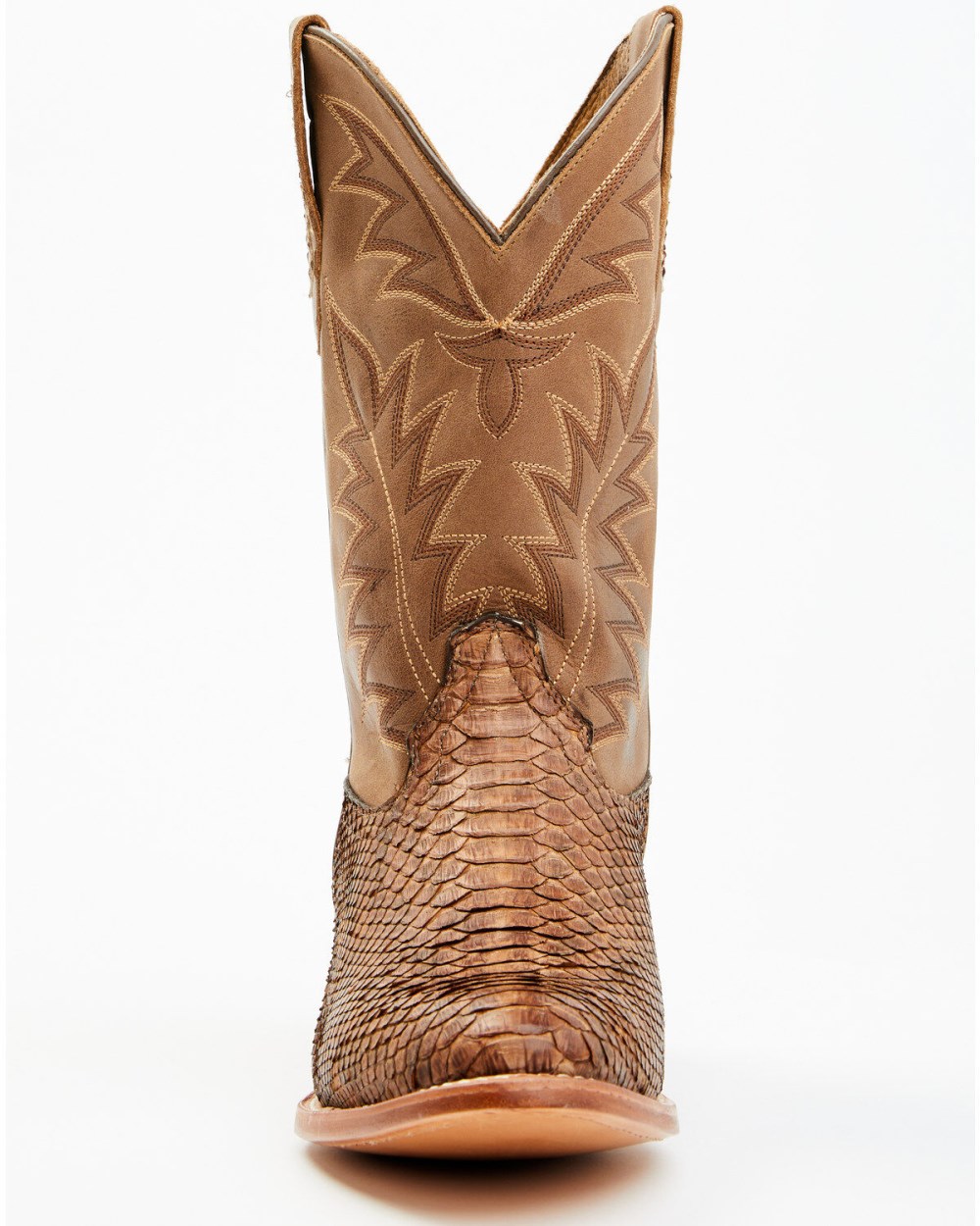 Cody James - Men's Exotic Python Western Boots - Round Toe | Brown Cody James - Men's Exotic Python Western Boots - Round Toe | Brown