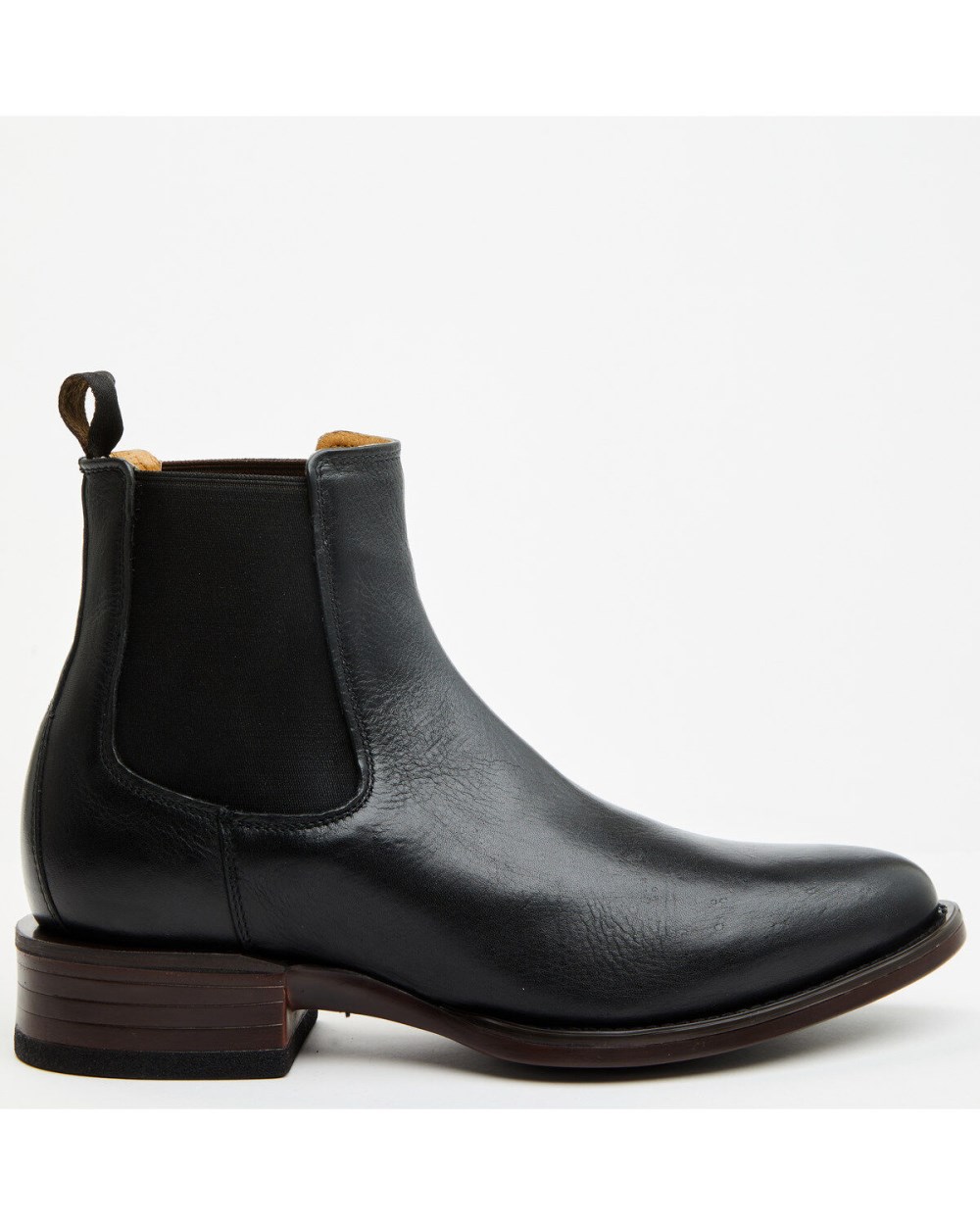 Cody James - Men's Scout Chelsea Boots - Round Toe | Black/red