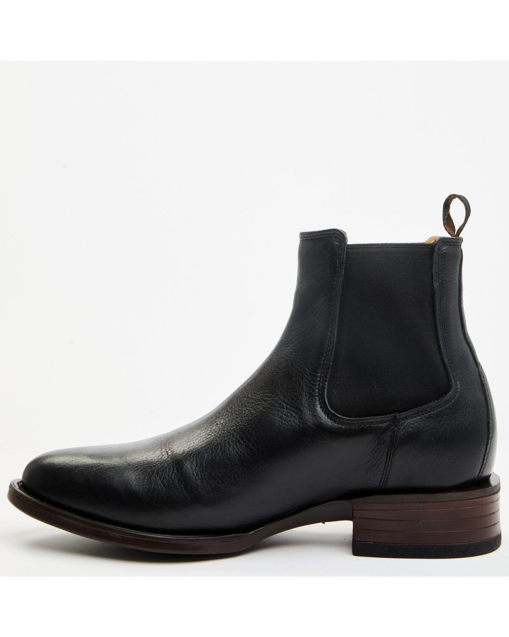 Cody James - Men's Scout Chelsea Boots - Round Toe | Black/red