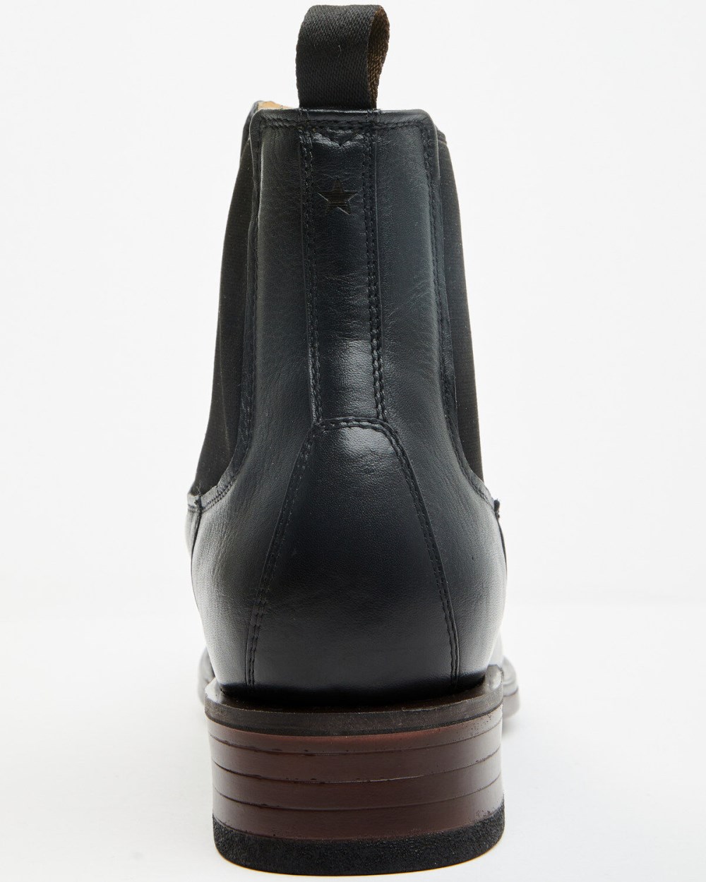 Cody James - Men's Scout Chelsea Boots - Round Toe | Black/red