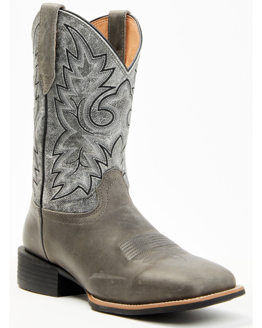 Cody James - Men's Badge Xero Gravity Western Boots - Broad Square Toe | Grey Cody James - Men's Badge Xero Gravity Western Boots - Broad Square Toe | Grey