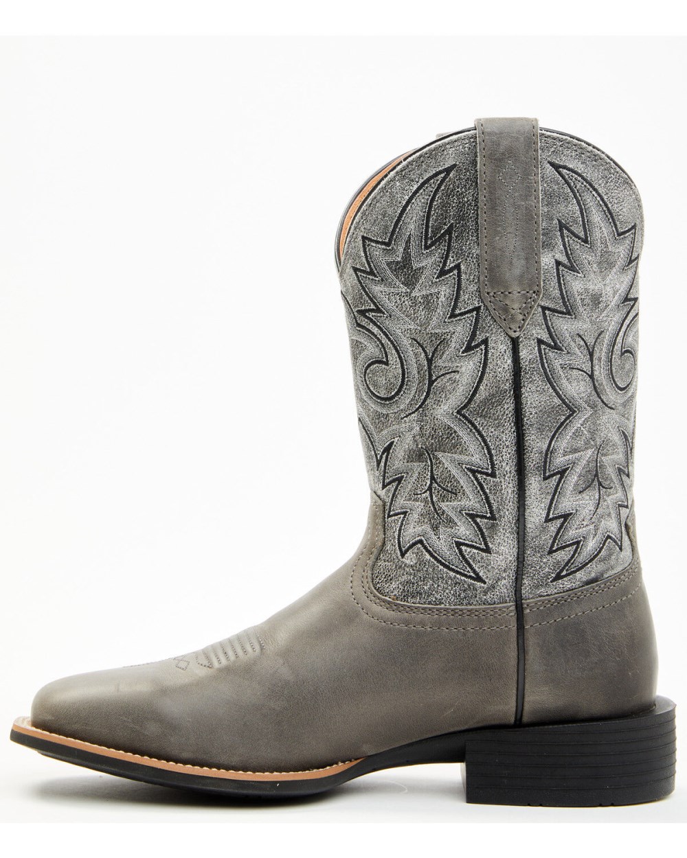 Cody James - Men's Badge Xero Gravity Western Boots - Broad Square Toe | Grey Cody James - Men's Badge Xero Gravity Western Boots - Broad Square Toe | Grey