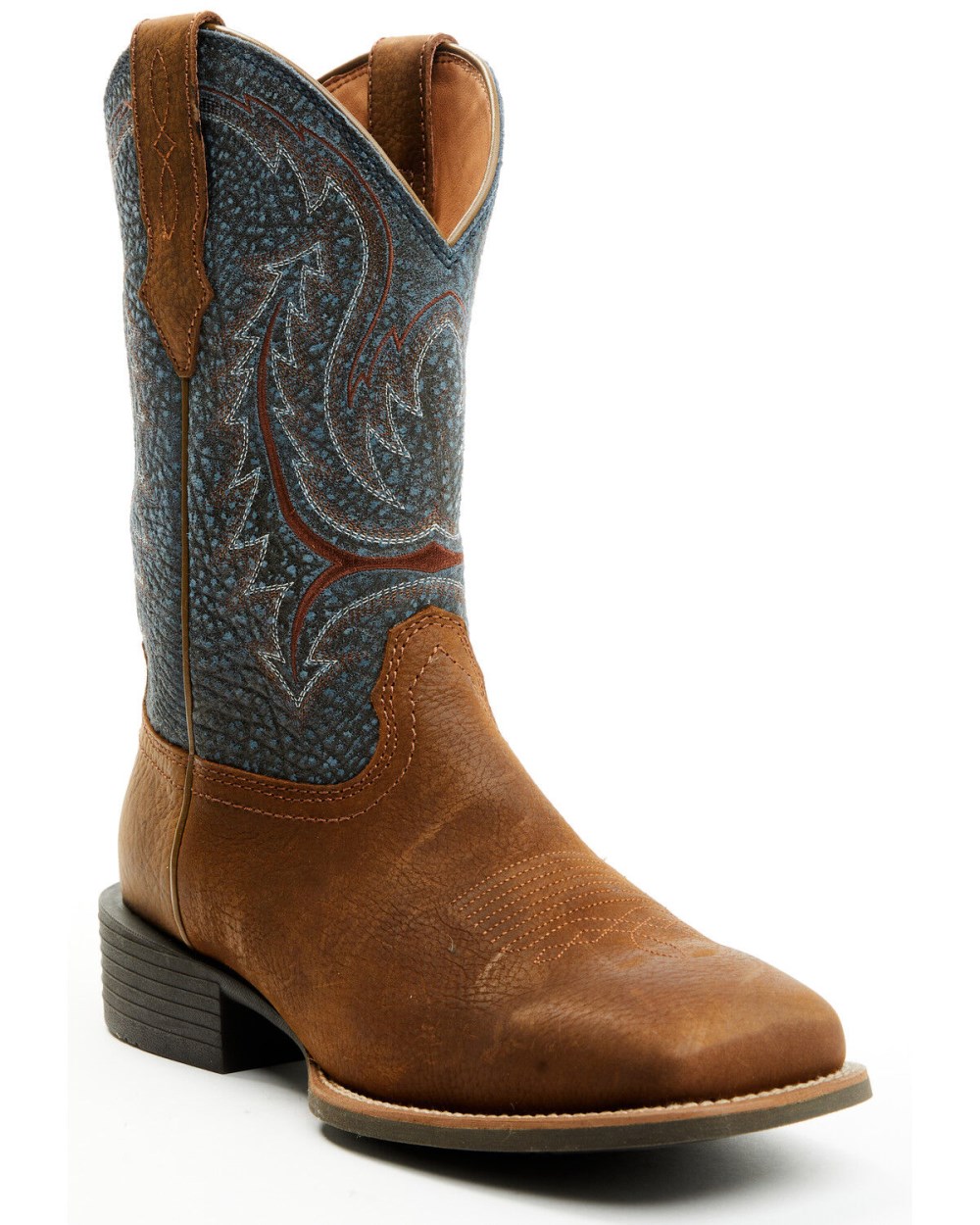 Cody James - Men's Force Western Boots - Broad Square Toe | Blue