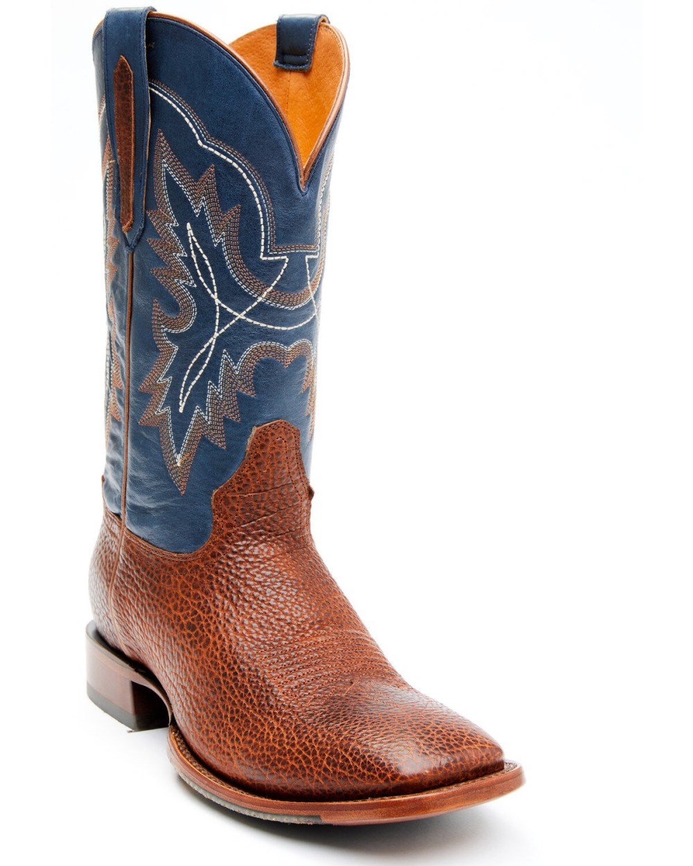 Cody James - Men's Whiskey Blues Western Performance Boots - Broad Square Toe | Blue Cody James - Men's Whiskey Blues Western Performance Boots - Broad Square Toe | Blue