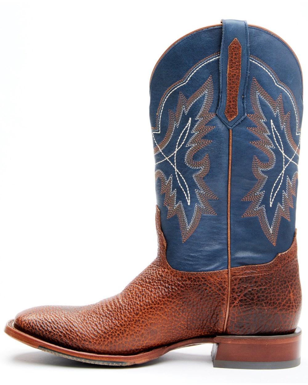 Cody James - Men's Whiskey Blues Western Performance Boots - Broad Square Toe | Blue Cody James - Men's Whiskey Blues Western Performance Boots - Broad Square Toe | Blue