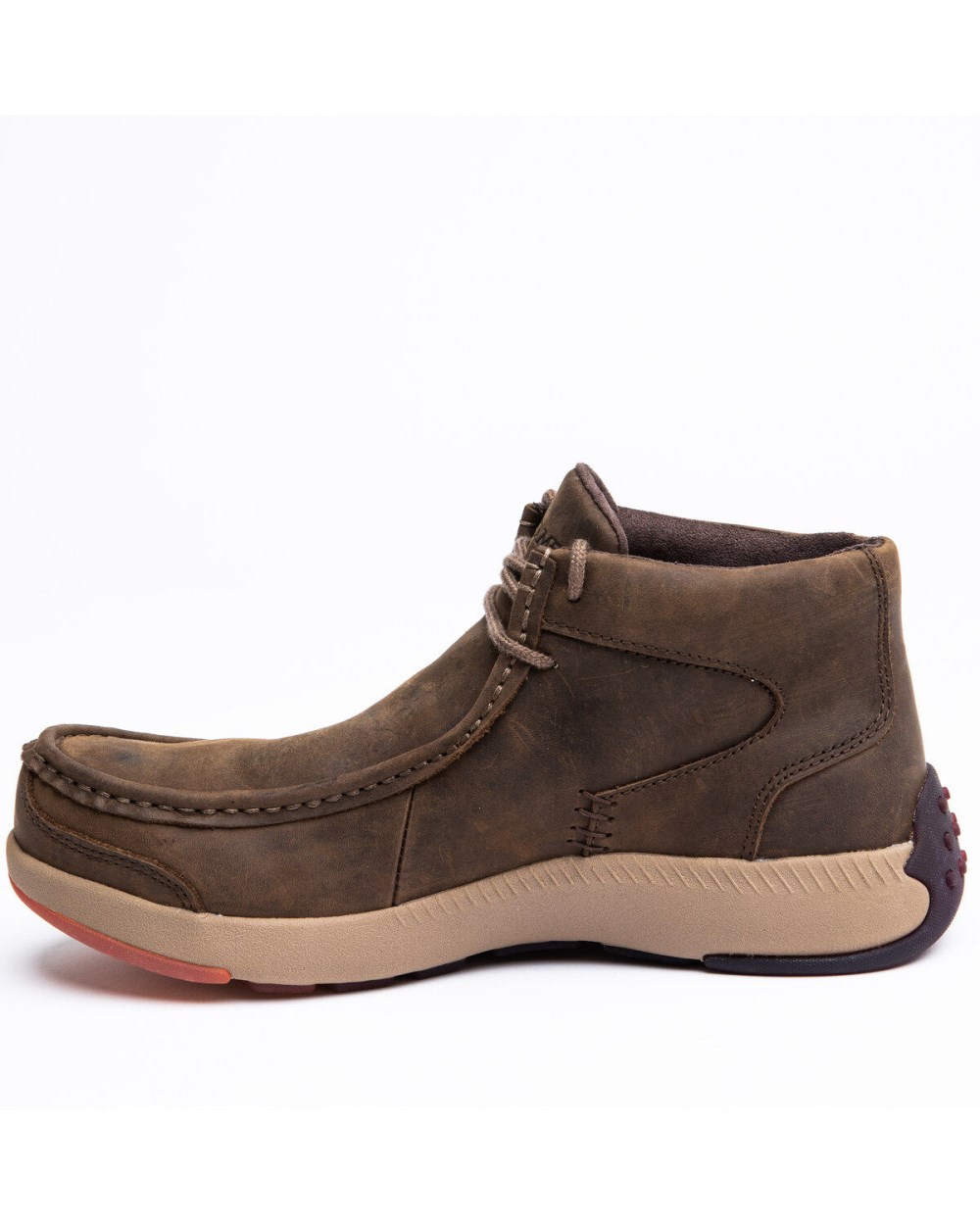 Cody James - Men's Low Cut Casual Driver Work Boots - Composite Toe | Brown