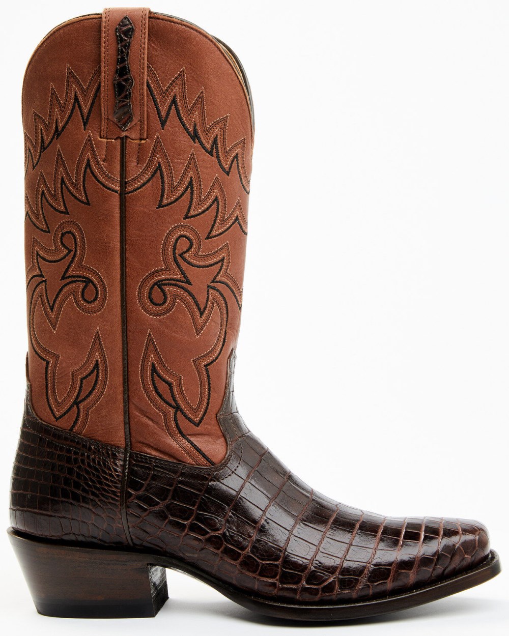 Cody James - Men's Exotic Alligator Western Boots - Square Toe | Chocolate Cody James - Men's Exotic Alligator Western Boots - Square Toe | Chocolate