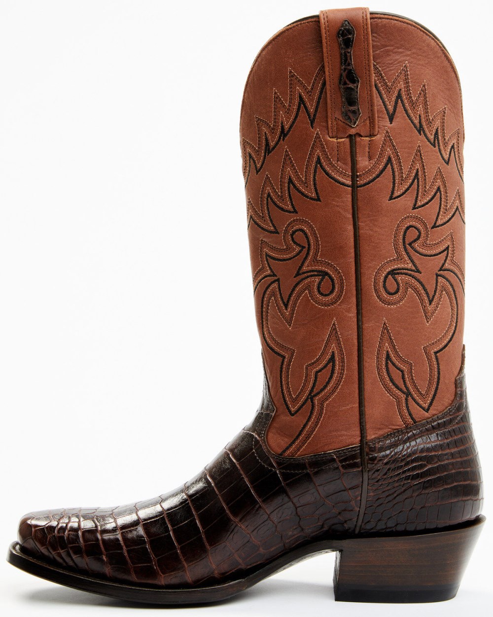 Cody James - Men's Exotic Alligator Western Boots - Square Toe | Chocolate Cody James - Men's Exotic Alligator Western Boots - Square Toe | Chocolate