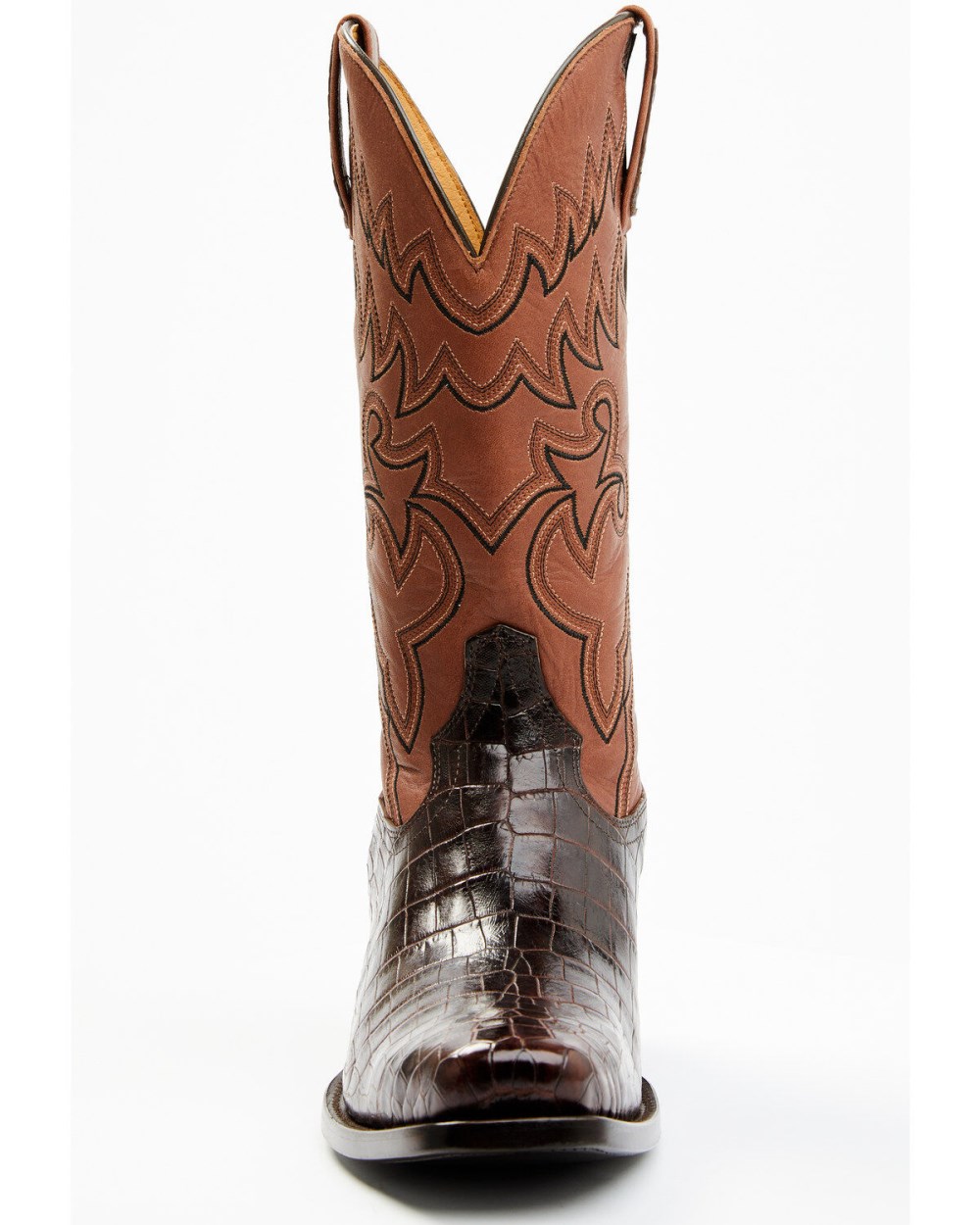 Cody James - Men's Exotic Alligator Western Boots - Square Toe | Chocolate Cody James - Men's Exotic Alligator Western Boots - Square Toe | Chocolate