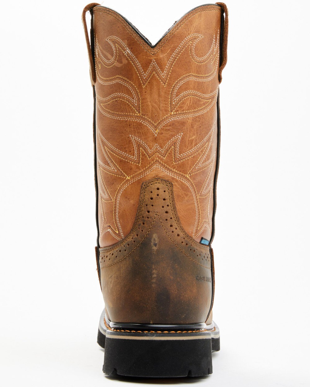 Cody James - Men's Mustang Pull-On Waterproof Work Boots - Soft Toe | Tan Cody James - Men's Mustang Pull-On Waterproof Work Boots - Soft Toe | Tan