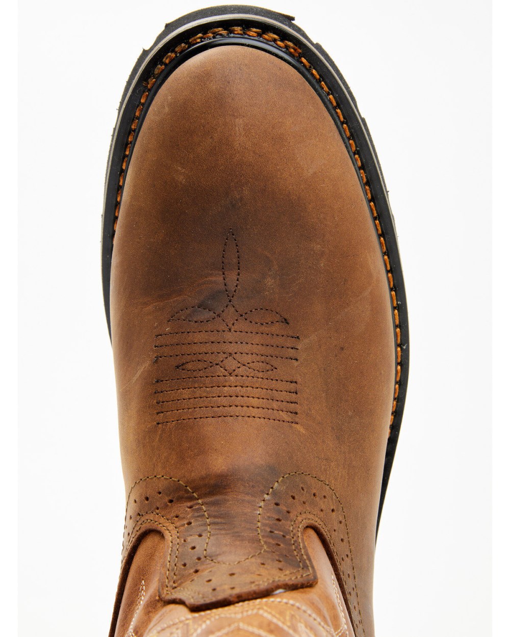 Cody James - Men's Mustang Pull-On Waterproof Work Boots - Soft Toe | Tan Cody James - Men's Mustang Pull-On Waterproof Work Boots - Soft Toe | Tan