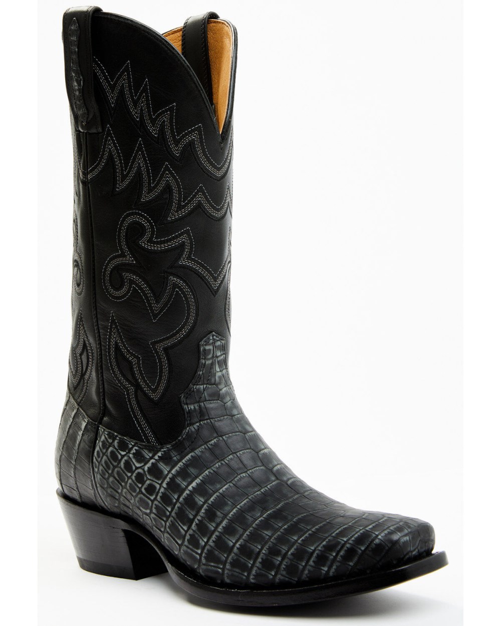 Cody James - Men's Exotic Alligator Western Boots - Square Toe | Grey Cody James - Men's Exotic Alligator Western Boots - Square Toe | Grey