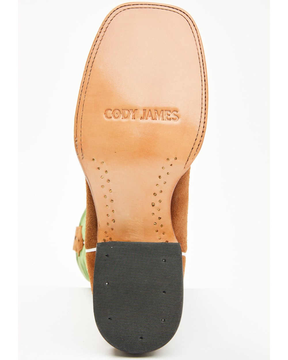 Cody James - Men's Tomahawk Roughout Tall Western Boots - Broad Square Toe | Green