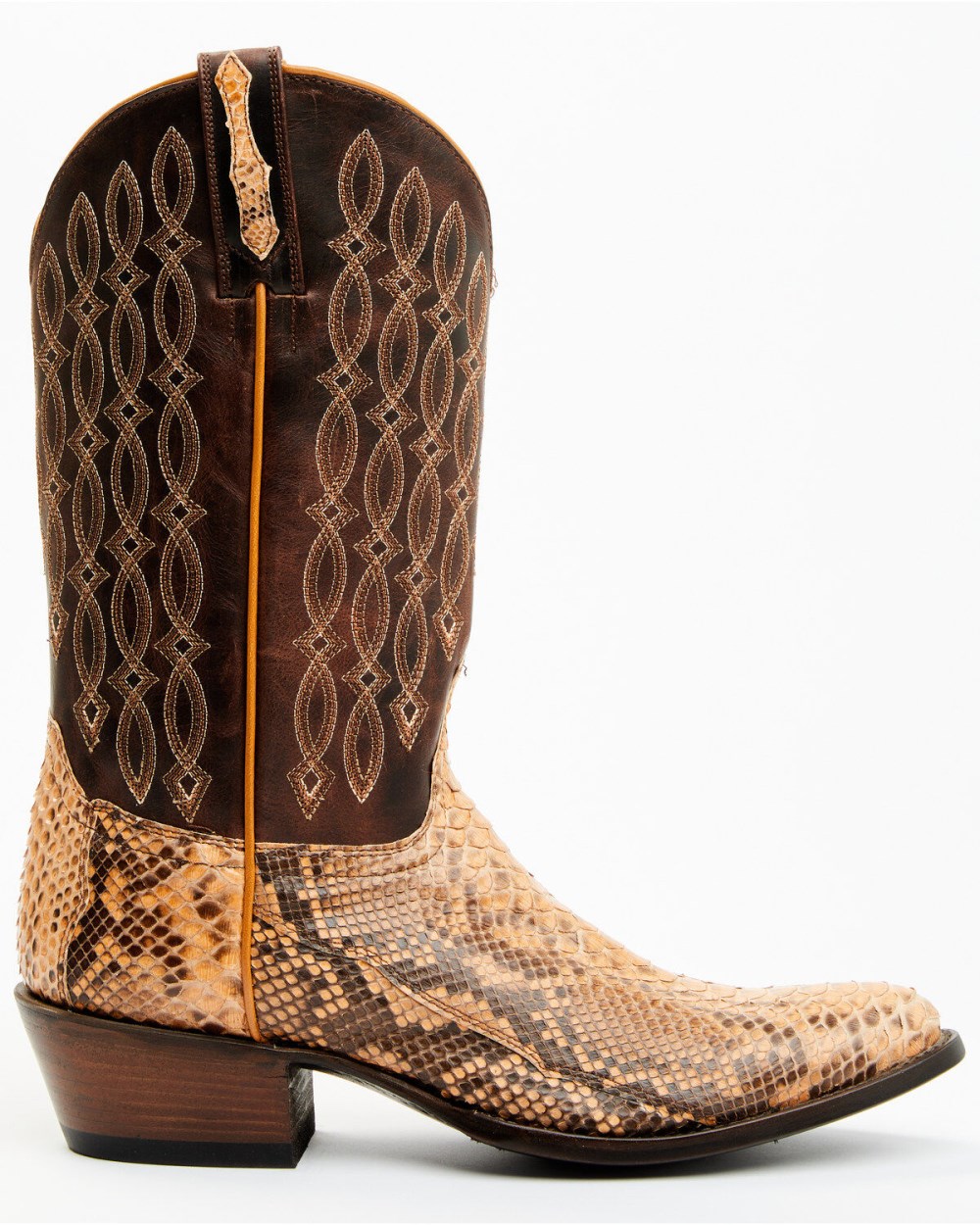 Cody James - Men's Exotic Python Western Boots - Round Toe | Camel Cody James - Men's Exotic Python Western Boots - Round Toe | Camel