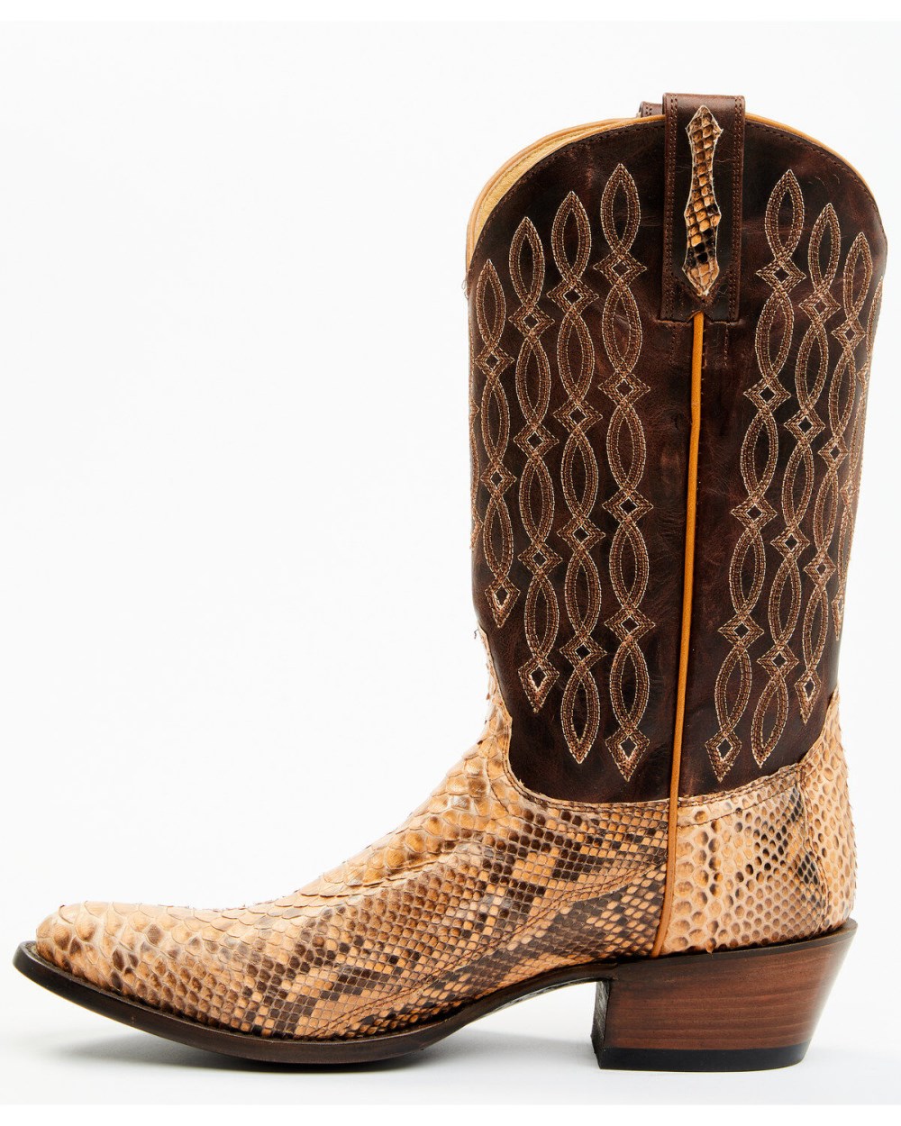 Cody James - Men's Exotic Python Western Boots - Round Toe | Camel Cody James - Men's Exotic Python Western Boots - Round Toe | Camel