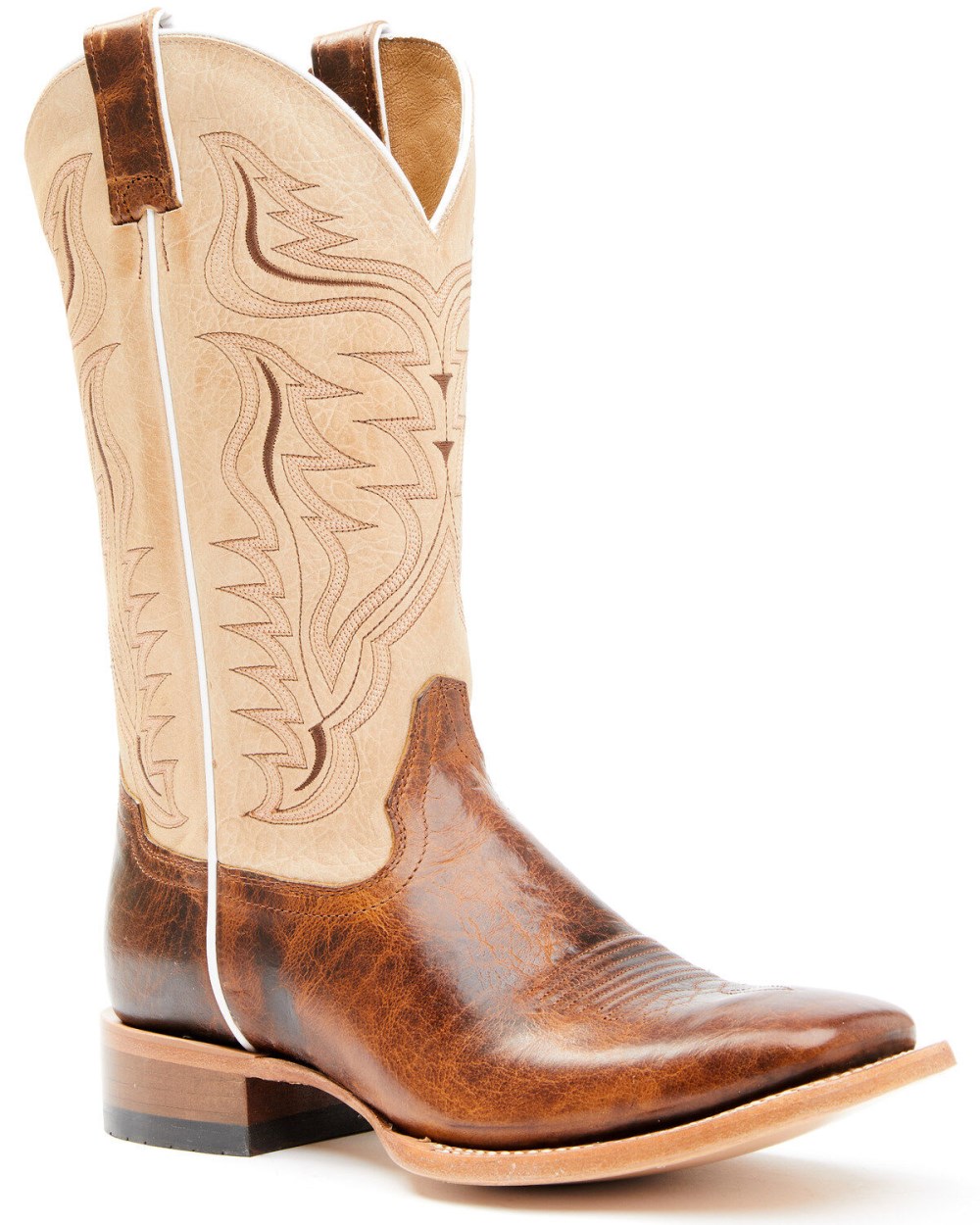 Cody James - Men's Yellowstone Western Boots - Broad Square Toe | Tan Cody James - Men's Yellowstone Western Boots - Broad Square Toe | Tan