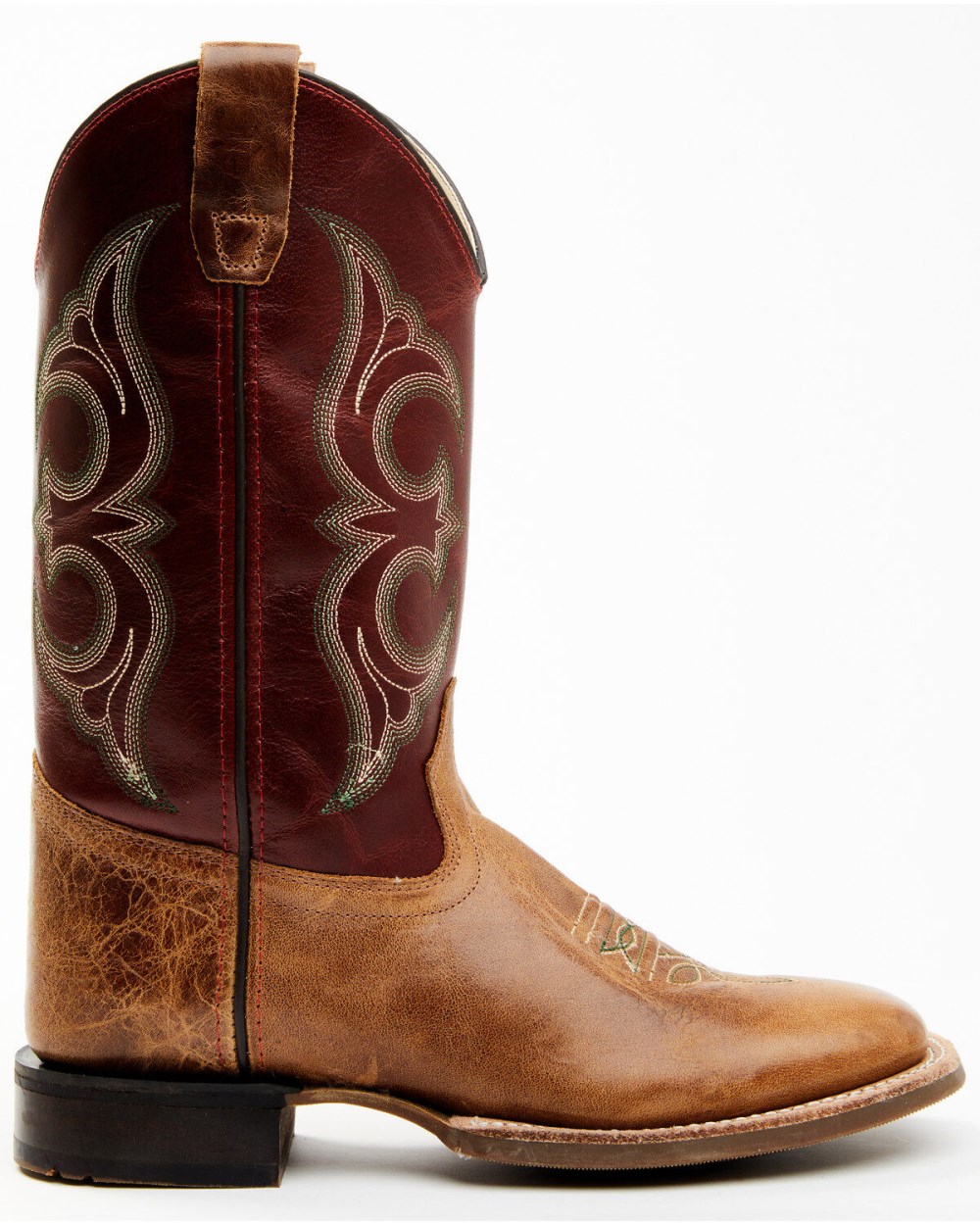 Cody James - Boys' Ames Tonal Western Boots - Broad Square Toe | Brown Cody James - Boys' Ames Tonal Western Boots - Broad Square Toe | Brown