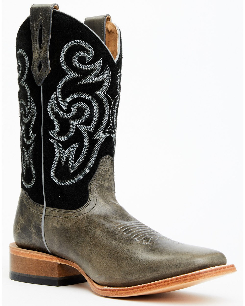 Cody James - Men's Lynx Western Boots - Broad Square Toe | Grey Cody James - Men's Lynx Western Boots - Broad Square Toe | Grey