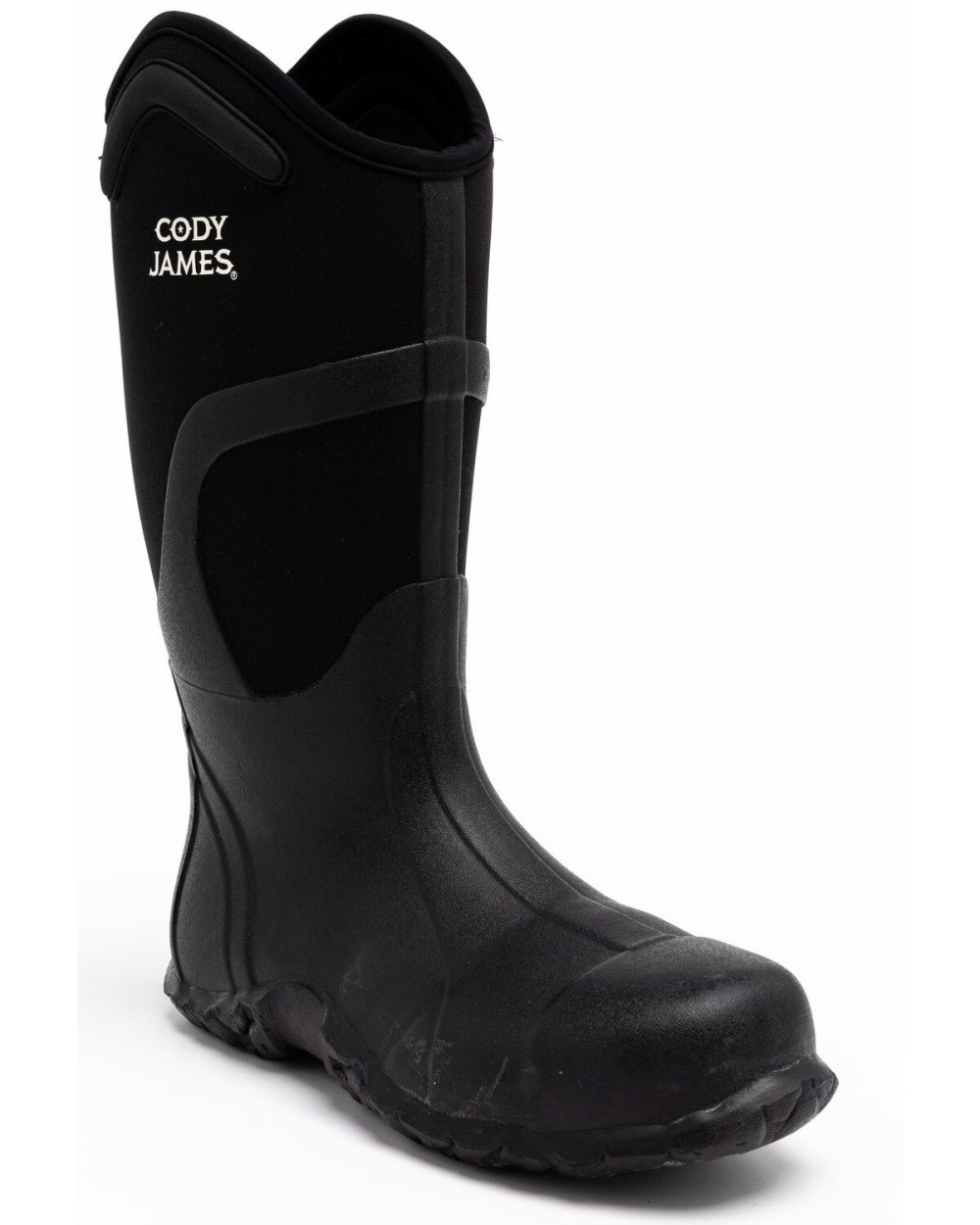 Cody James - Men's Rubber Waterproof Work Boots - Composite Toe | Black Cody James - Men's Rubber Waterproof Work Boots - Composite Toe | Black