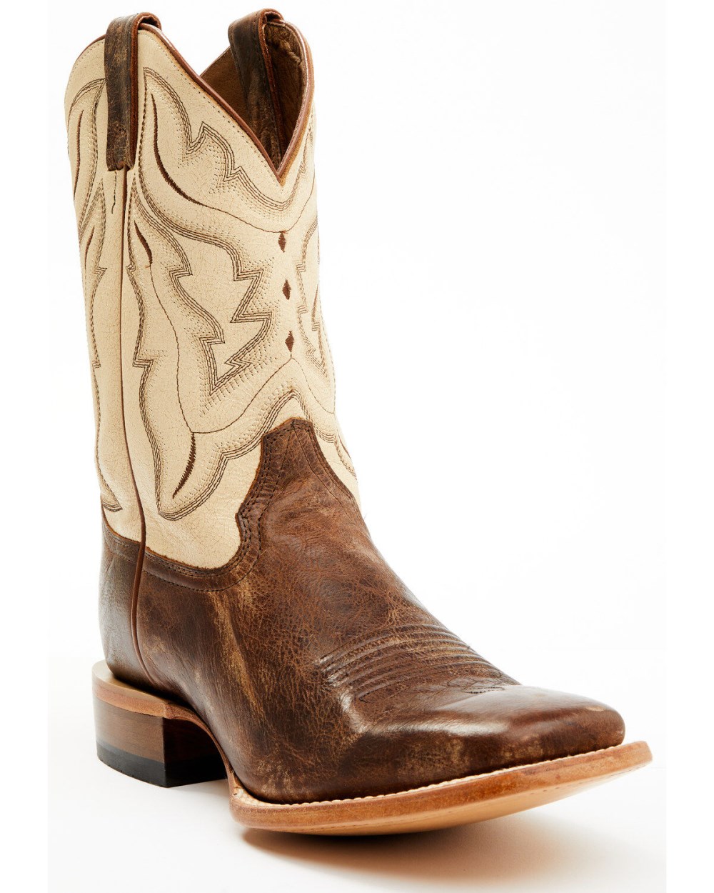 Cody James - Men's Bone Western Boots - Broad Square Toe | Ivory Cody James - Men's Bone Western Boots - Broad Square Toe | Ivory