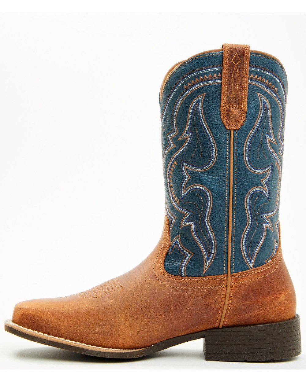 Cody James - Cush Core Men's Maverick Performance Western Boots - Broad Square Toe | Blue Cody James - Cush Core Men's Maverick Performance Western Boots - Broad Square Toe | Blue