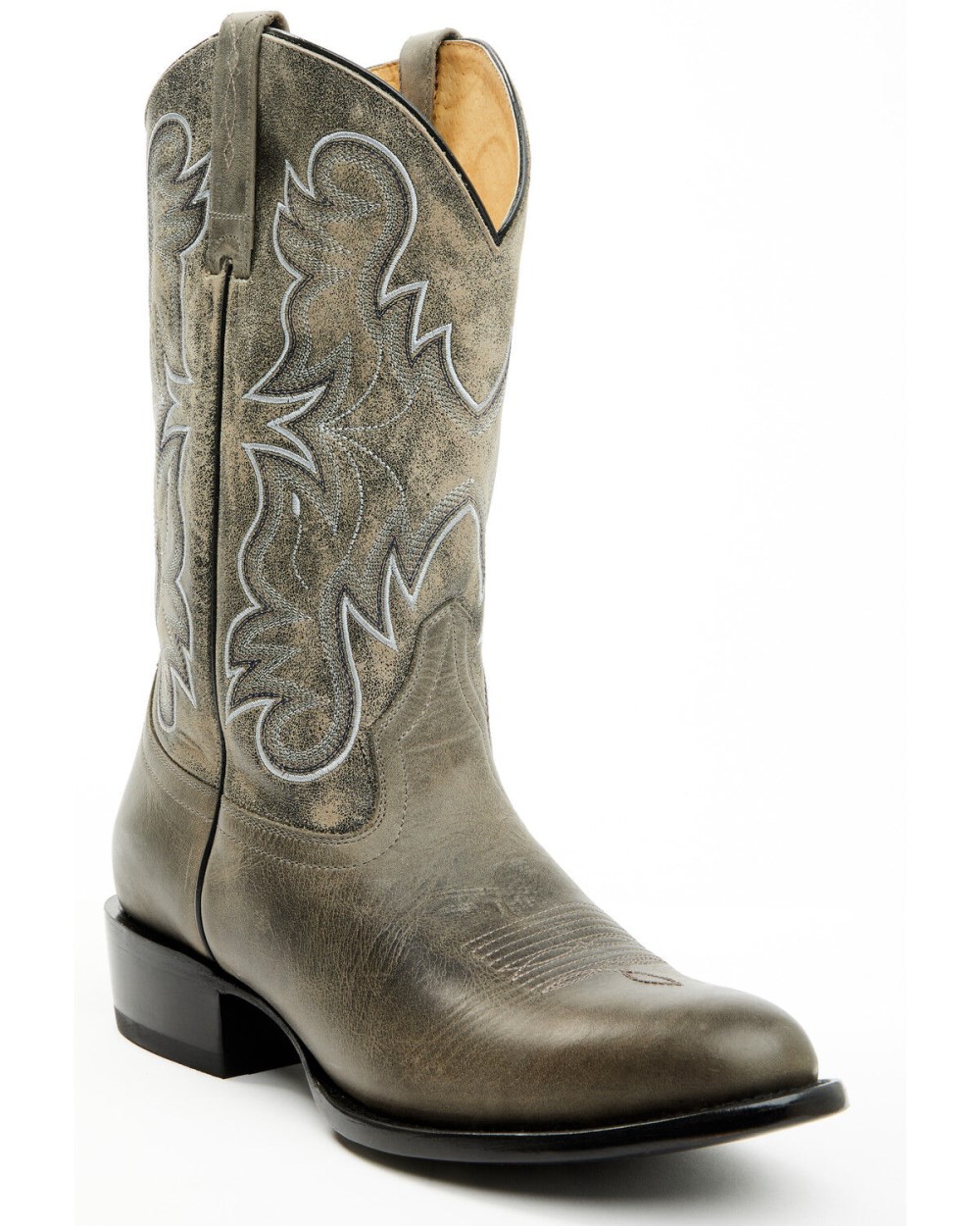 Cody James - Men's Alton Western Boots - Round Toe | Charcoal Cody James - Men's Alton Western Boots - Round Toe | Charcoal