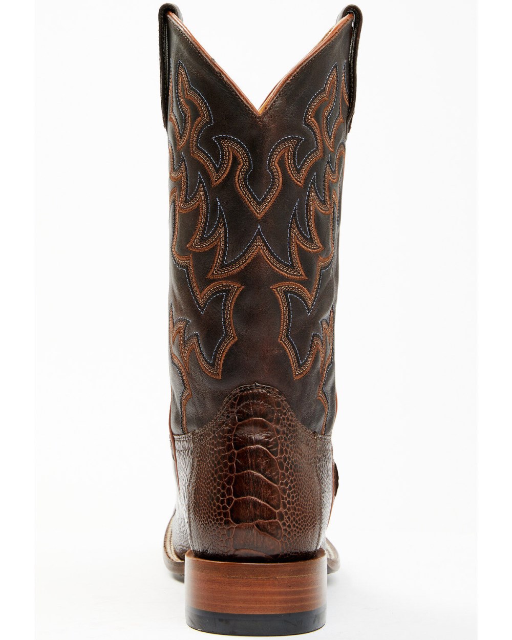 Cody James - Men's Antique Cafe Ostrich Leg Exotic Western Boots - Broad Square Toe | Brown Cody James - Men's Antique Cafe Ostrich Leg Exotic Western Boots - Broad Square Toe | Brown