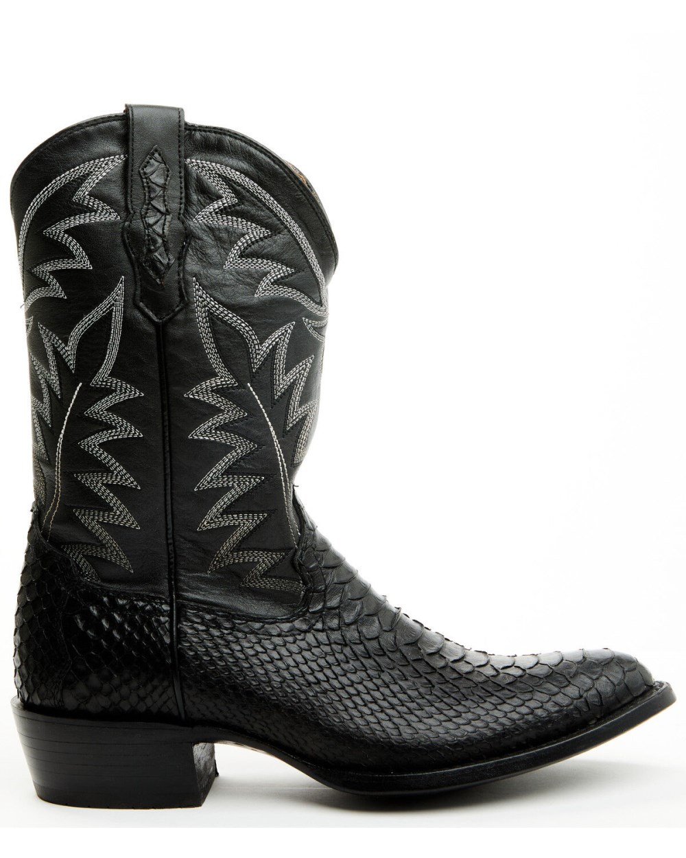 Cody James - Men's Exotic Python Western Boots - Round Toe | Black Cody James - Men's Exotic Python Western Boots - Round Toe | Black
