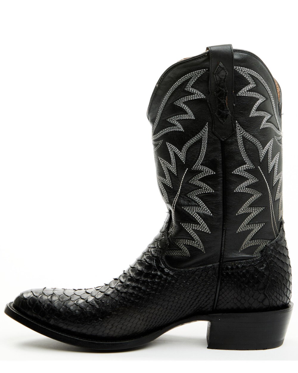 Cody James - Men's Exotic Python Western Boots - Round Toe | Black Cody James - Men's Exotic Python Western Boots - Round Toe | Black