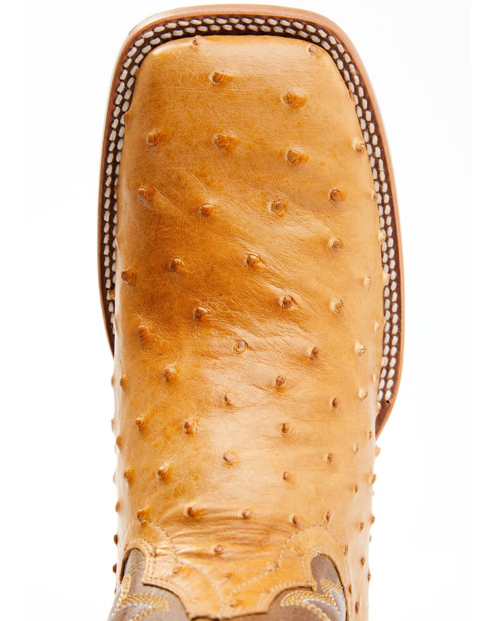 Cody James - Men's Full-Quill Ostrich Exotic Western Boots - Broad Square Toe | Brown Cody James - Men's Full-Quill Ostrich Exotic Western Boots - Broad Square Toe | Brown