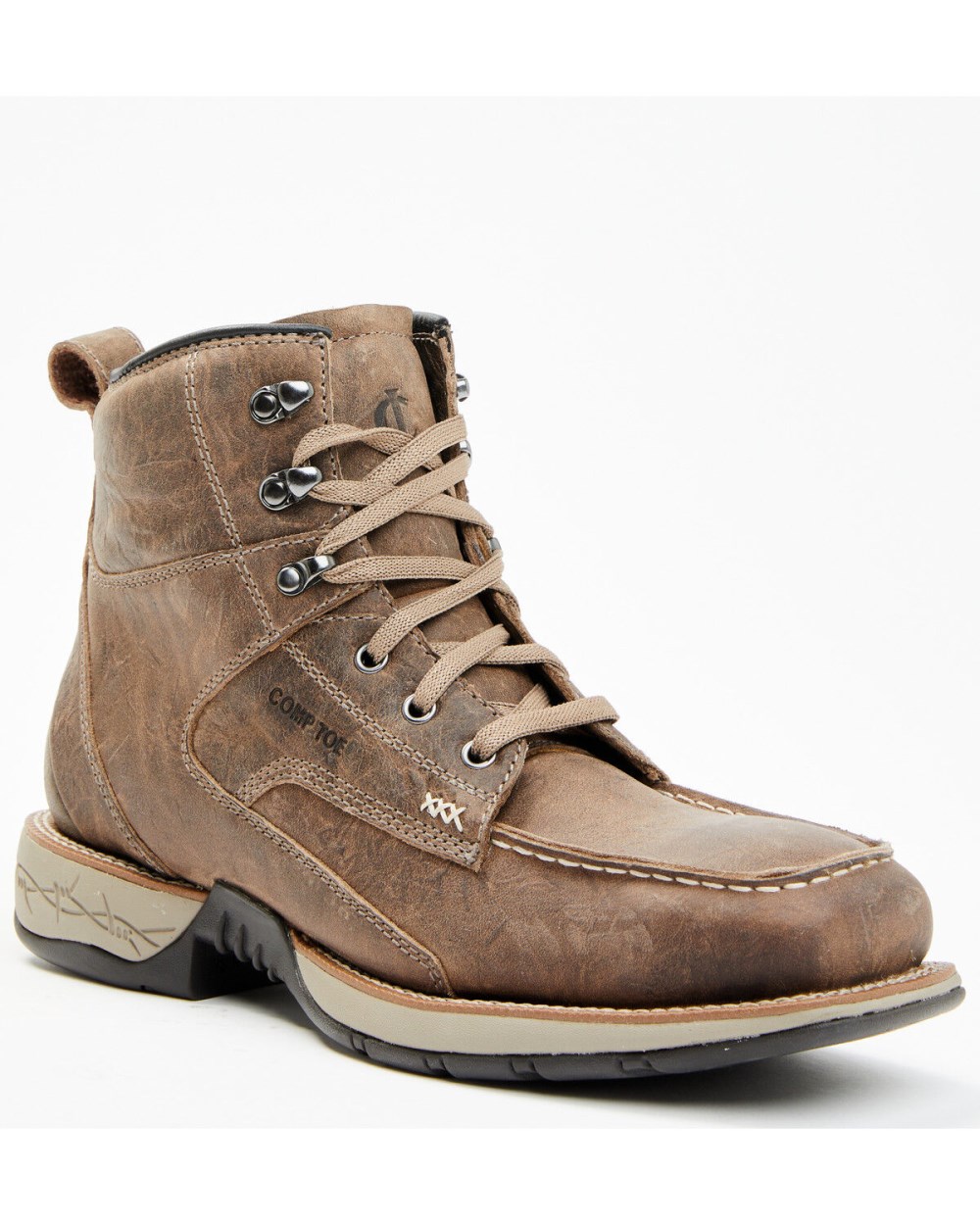 Cody James - Men's Xero Lite Lace-Up Moc Work Boots - Composite Toe | Bark Cody James - Men's Xero Lite Lace-Up Moc Work Boots - Composite Toe | Bark