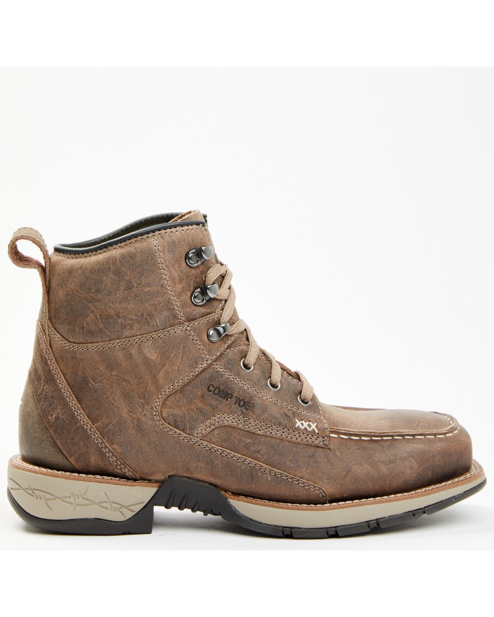 Cody James - Men's Xero Lite Lace-Up Moc Work Boots - Composite Toe | Bark Cody James - Men's Xero Lite Lace-Up Moc Work Boots - Composite Toe | Bark