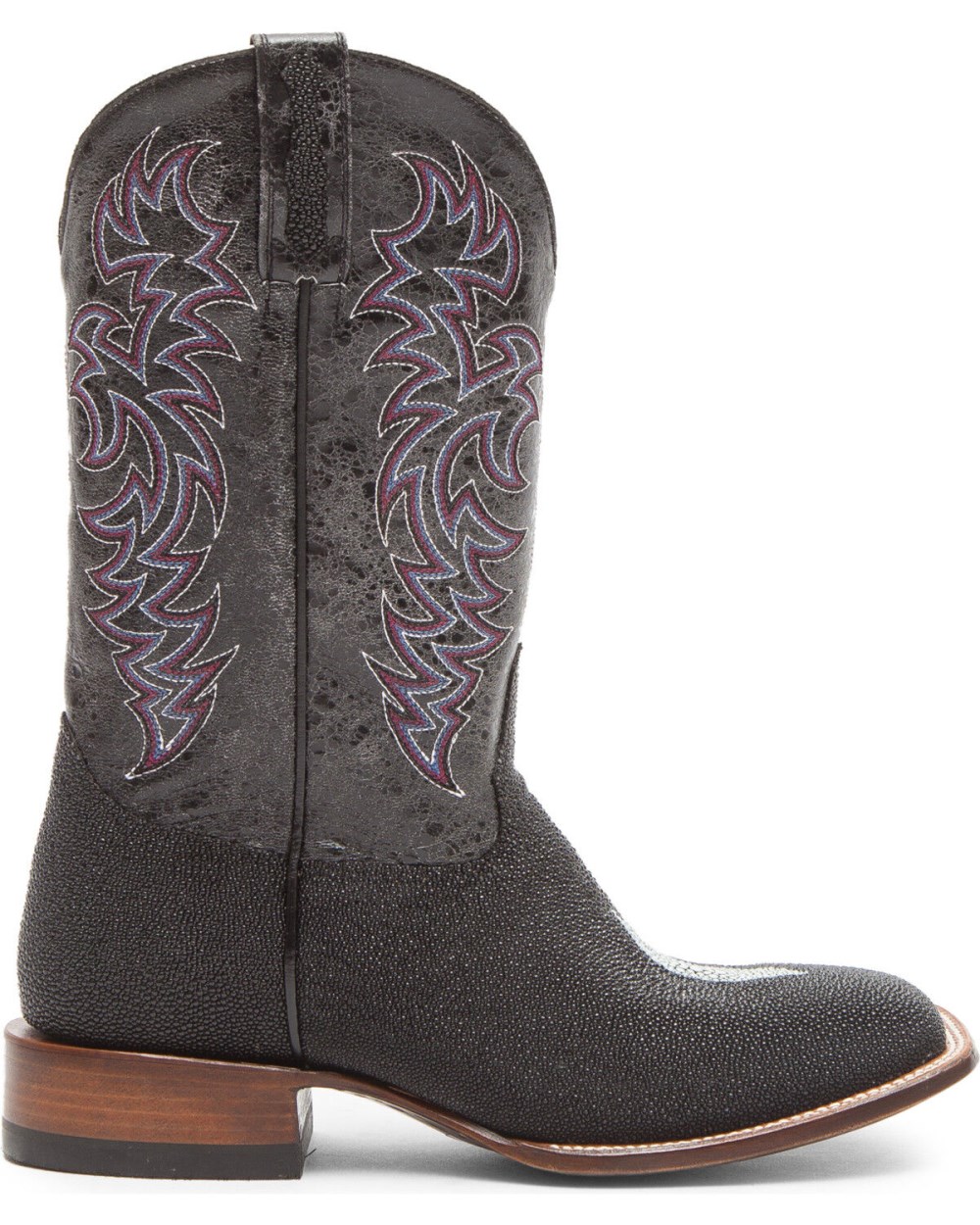 Cody James - Men's Exotic Stingray Western Boots - Broad Square Toe | Black Cody James - Men's Exotic Stingray Western Boots - Broad Square Toe | Black
