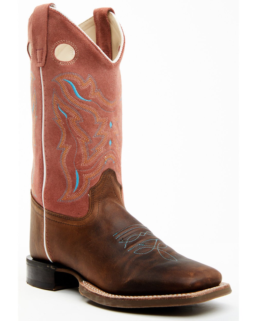 Cody James - Boys' Inlay Western Boots - Broad Square Toe | Brown Cody James - Boys' Inlay Western Boots - Broad Square Toe | Brown
