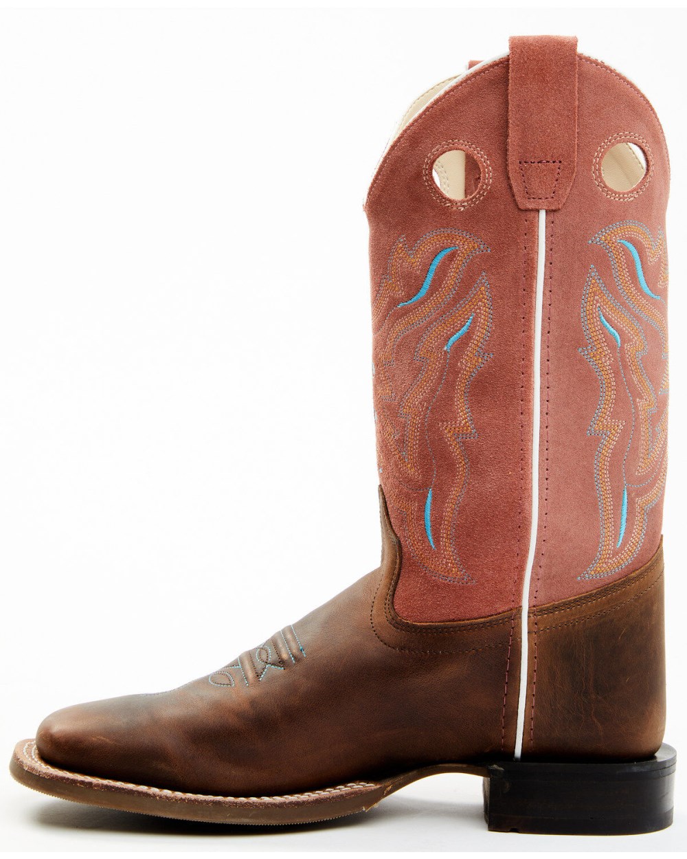 Cody James - Boys' Inlay Western Boots - Broad Square Toe | Brown Cody James - Boys' Inlay Western Boots - Broad Square Toe | Brown