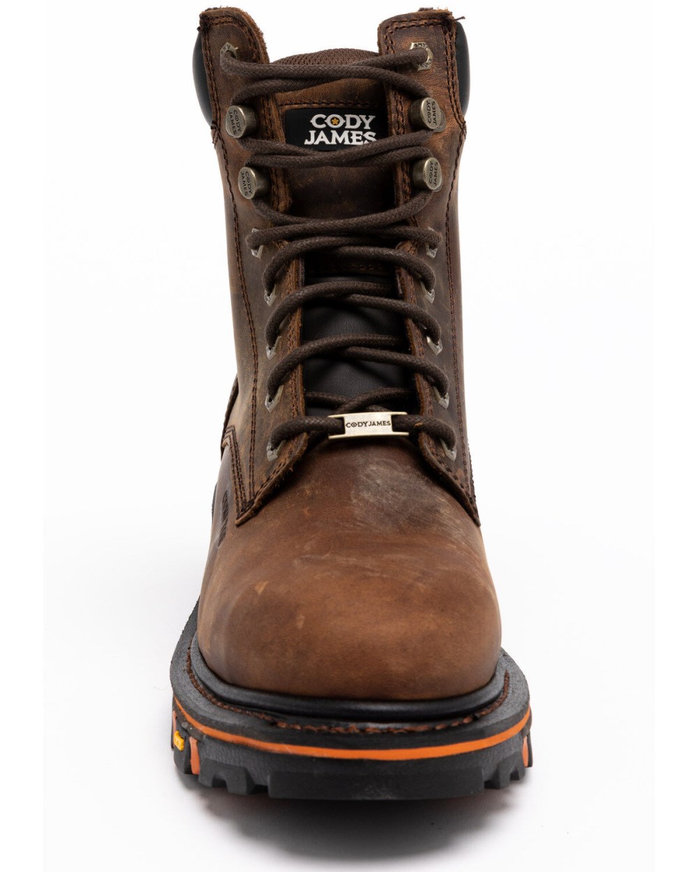 Cody James - Men's 8" Decimator Work Boots - Nano Composite Toe | Brown