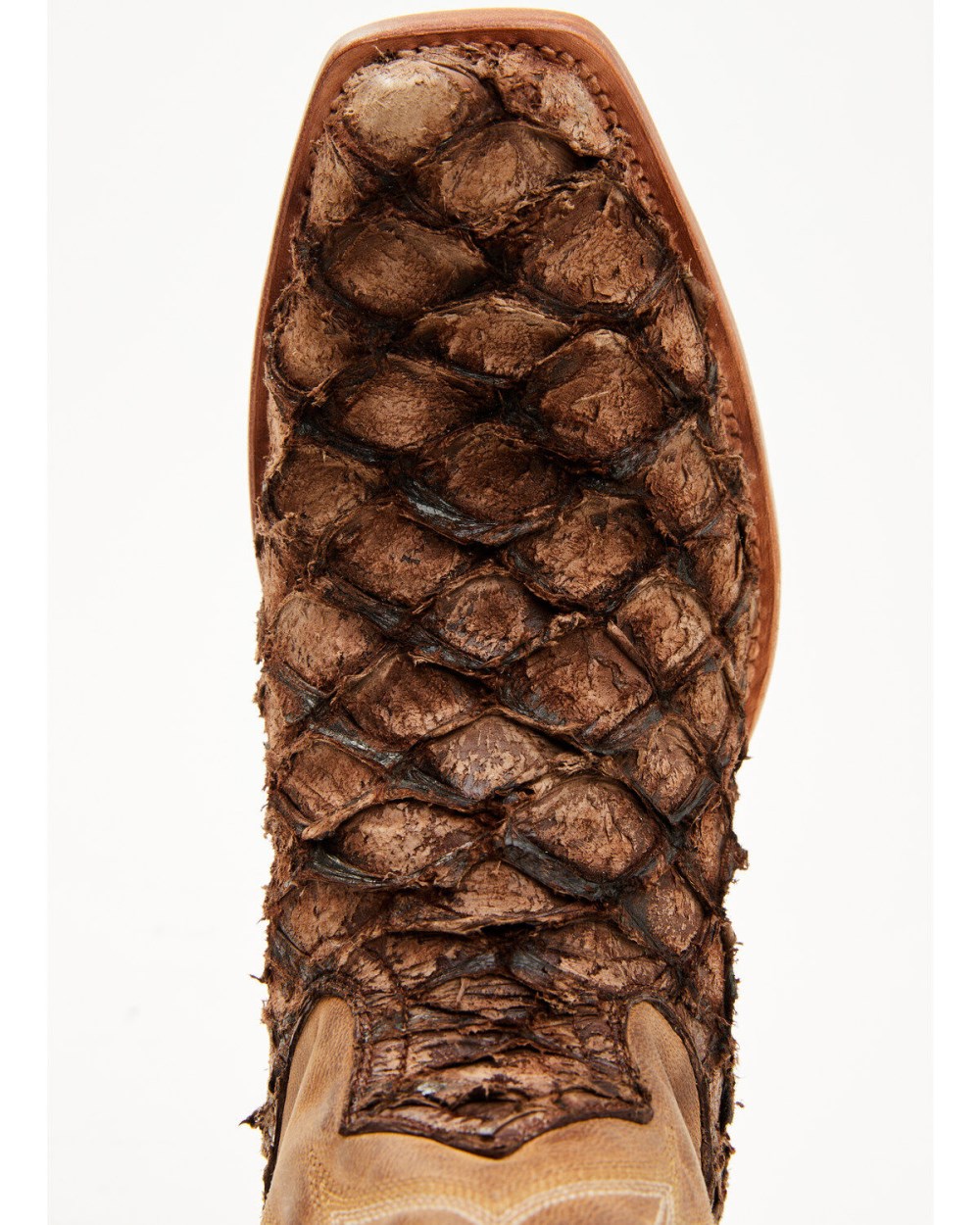 Cody James - Men's Vaqueras Exotic Pirarucu Western Boots - Square Toe | Sand Cody James - Men's Vaqueras Exotic Pirarucu Western Boots - Square Toe | Sand