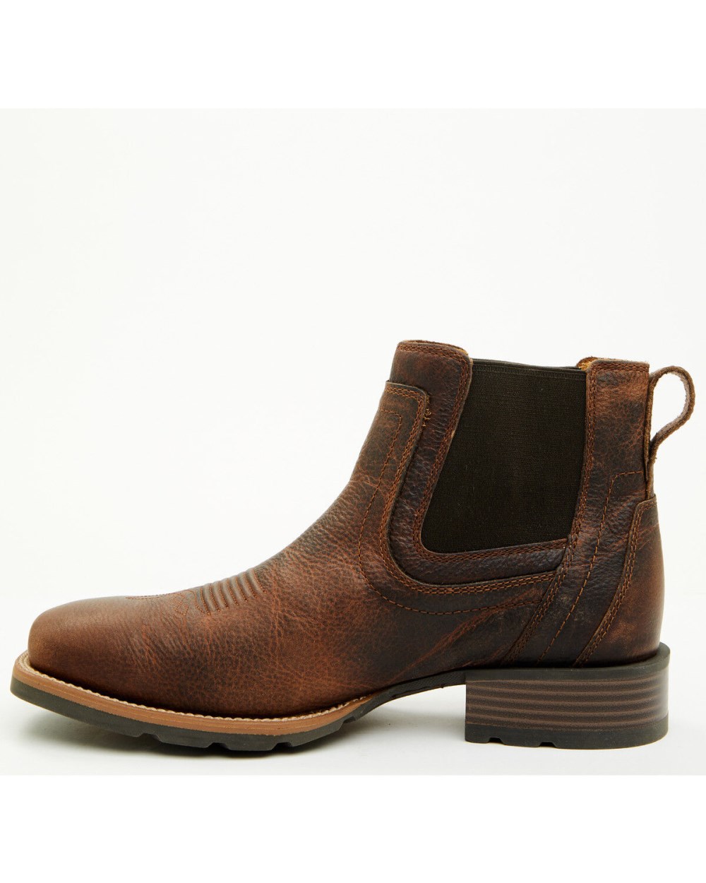 Cody James - Men's Ranger Chelsea Boots - Broad Square Toe | Brown Cody James - Men's Ranger Chelsea Boots - Broad Square Toe | Brown