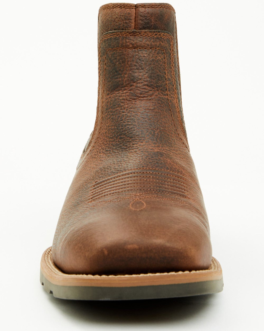 Cody James - Men's Ranger Chelsea Boots - Broad Square Toe | Brown Cody James - Men's Ranger Chelsea Boots - Broad Square Toe | Brown