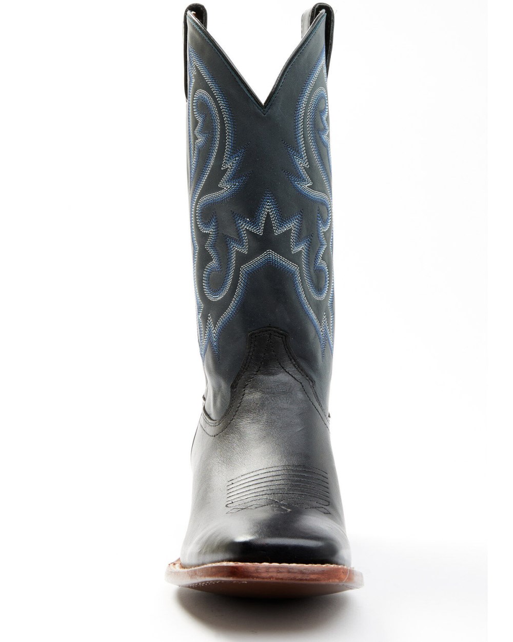 Cody James - Men's Embroidered Western Boots - Broad Square Toe | Navy Cody James - Men's Embroidered Western Boots - Broad Square Toe | Navy