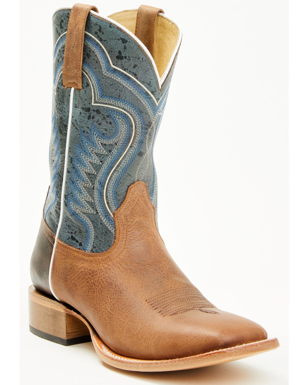 Cody James - Men's Rover Blue Western Boots - Broad Square Toe | Blue Cody James - Men's Rover Blue Western Boots - Broad Square Toe | Blue