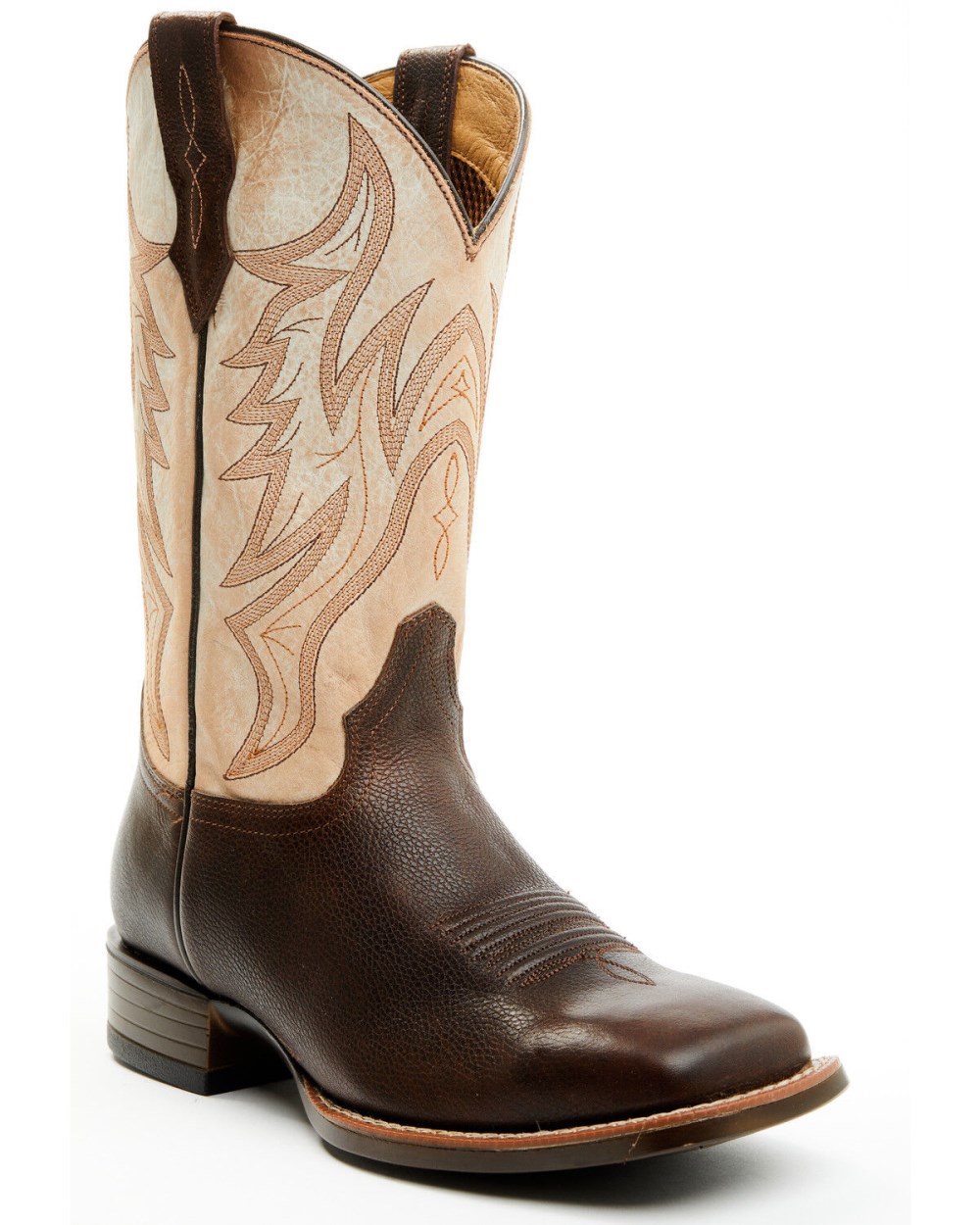 Cody James - Men's Hoverfly Western Performance Boots - Broad Square Toe | Cream Cody James - Men's Hoverfly Western Performance Boots - Broad Square Toe | Cream