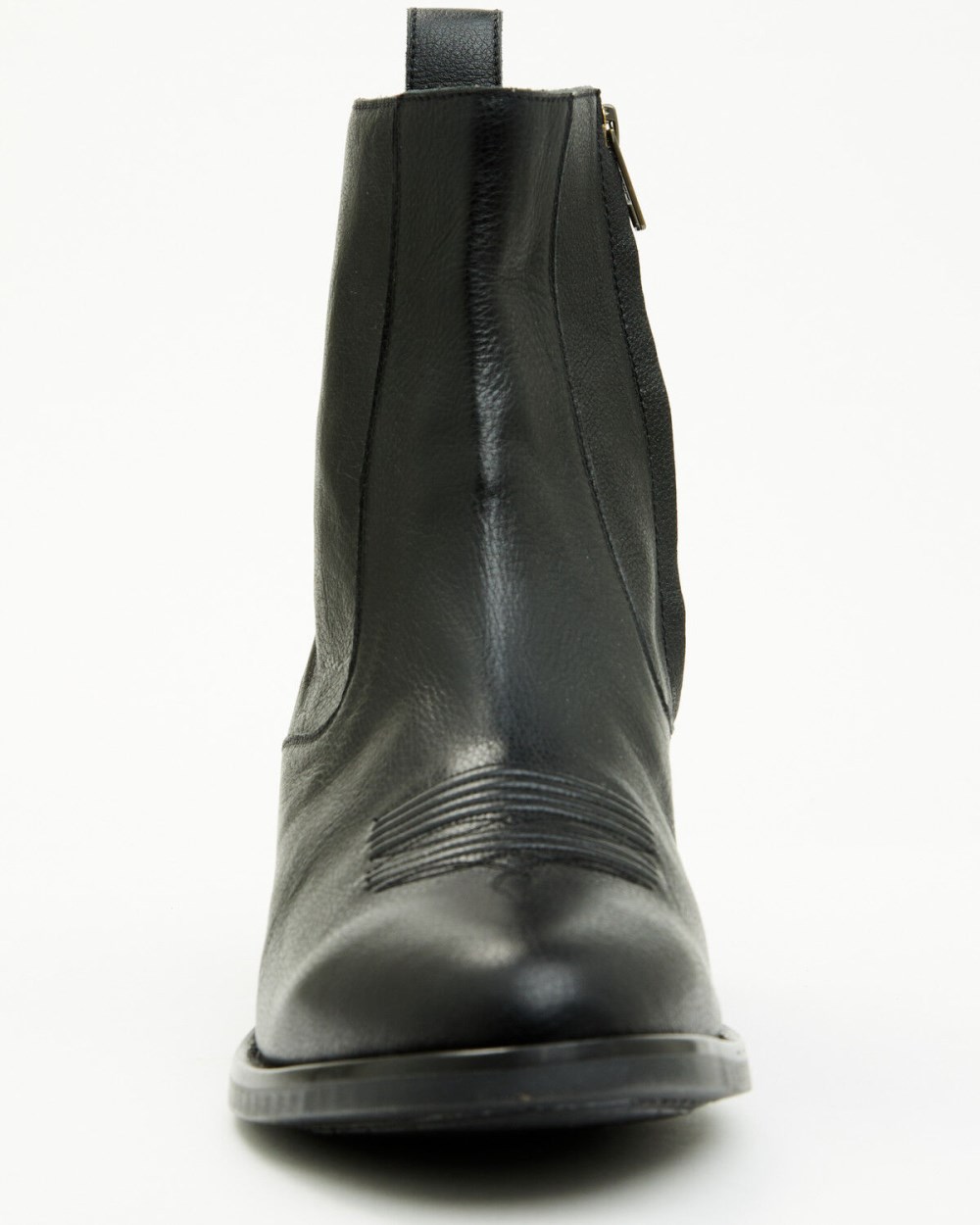 Cody James - Men's Larsen Western Ankle Boots - Round Toe | Black Cody James - Men's Larsen Western Ankle Boots - Round Toe | Black